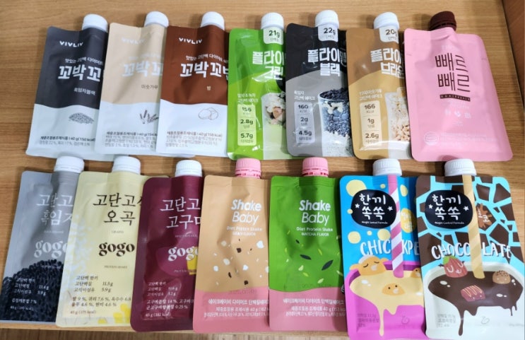  한 끼 식사 대용 단백질 쉐이크 30가지 비교 후기 (꼬박꼬밥,빼르빼르,고단고식,쉐이크베이비,플라이밀,밸런스밀,더단백,단백담백밀,마이너스쉐이크,미라클,한끼쏙쏙,바비쉐이크)