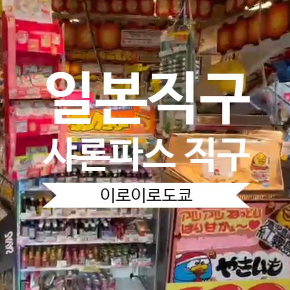  일본 샤론파스 직구 이로이로도쿄 구입 후기