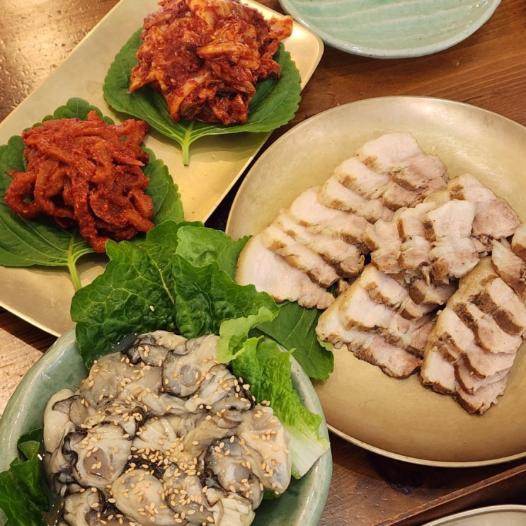  첨단 굴보쌈 점심 맛집 보향미 n번째 방문