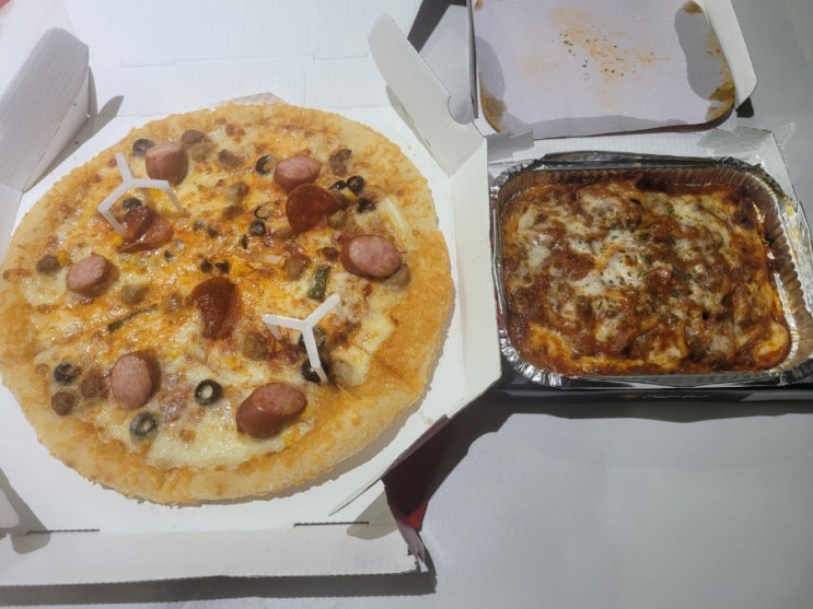 SKT 0day 피자헛 피자 만원에 먹은 후기 피자헛 인천박촌점