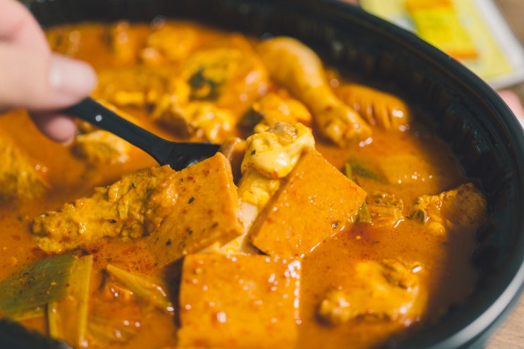  두찜 신메뉴 스팸부대찜닭 먹어본 후기