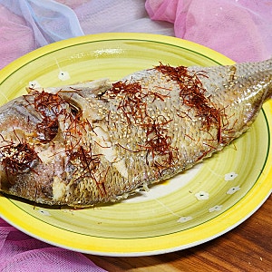제철음식 반건조생선 생선찜 말린생선요리 도미찜 만드는법