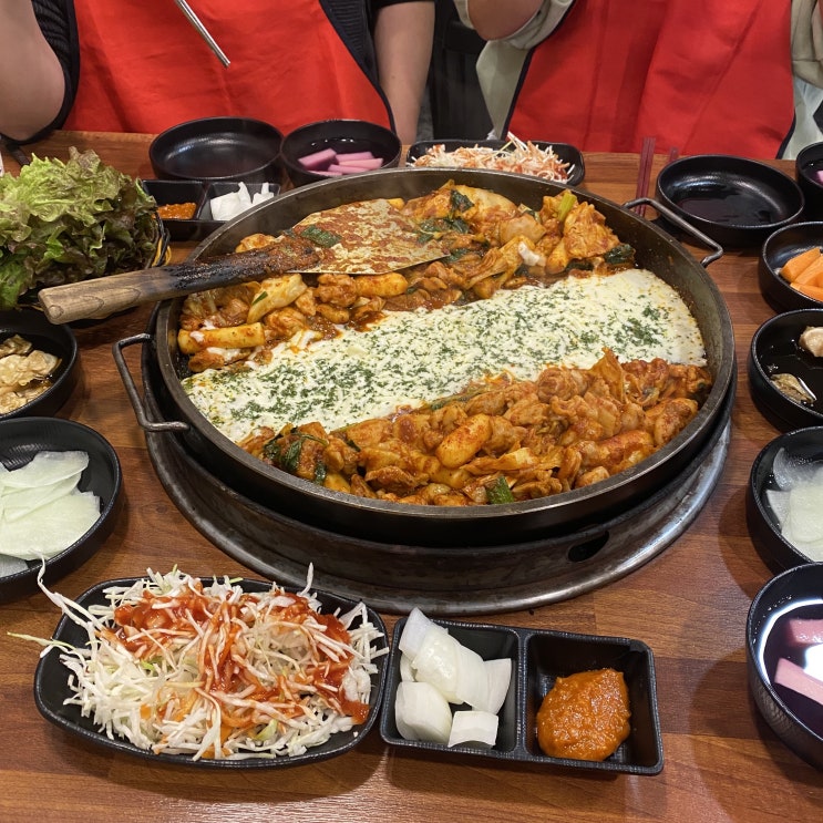  청주 모충동 맛집 "박태규의 철통닭갈비 본점" 청주에서 맛있는 치즈 퐁듀 닭갈비집 내돈내산 추천!!!