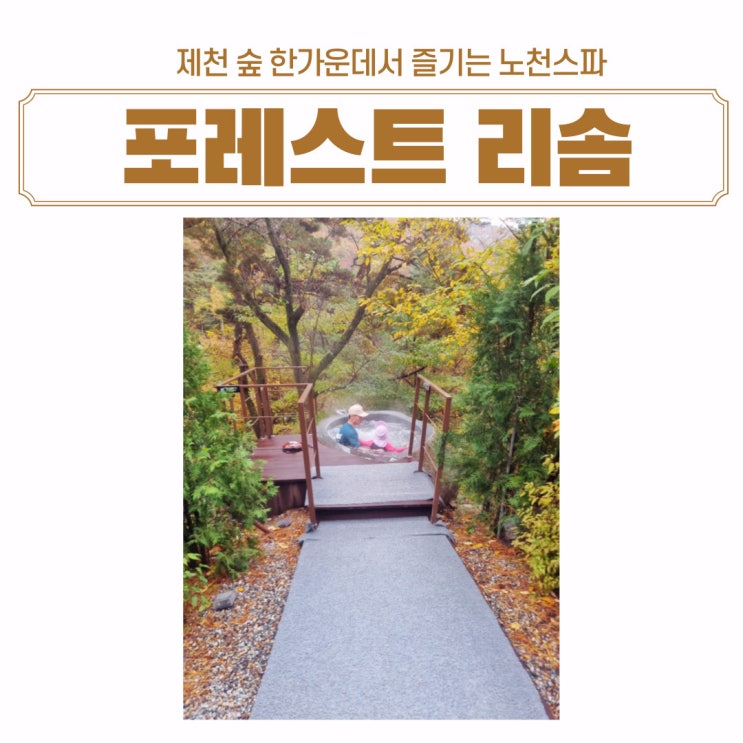  <내돈내산>제천 여행 충북 제천 가볼만한곳 리솜 포레스트 온천 해브나인 스파 가격 이용 후기