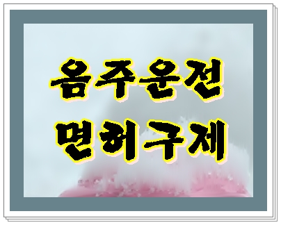  음주운전 행정사 이의신청 행정심판(경북 의성 성주 청도 고령 청송 등)