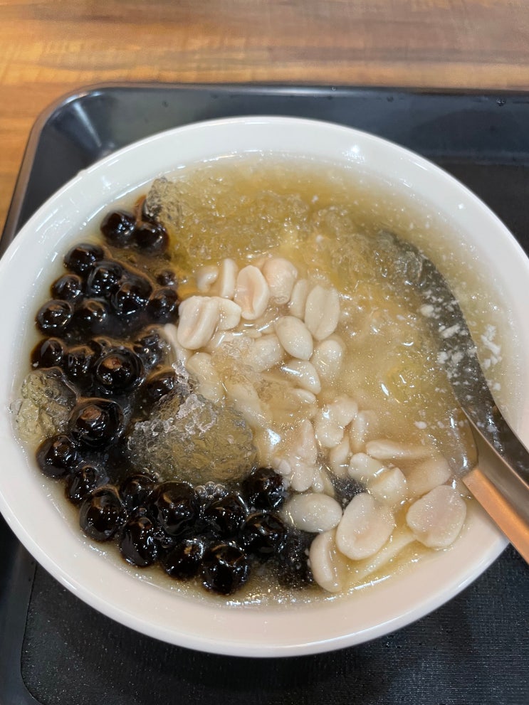  타이베이 대만 또우화 닝샤야시장 맛집 간식 디저트 Go Za Vi Toufa 고자비또우화