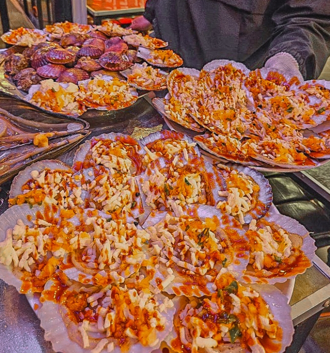  을왕리 조개구이 맛집/애견동반식당 - 가성비 조개구이 최고! 을왕리해수욕장 앞 불타는 조개구이 추천!