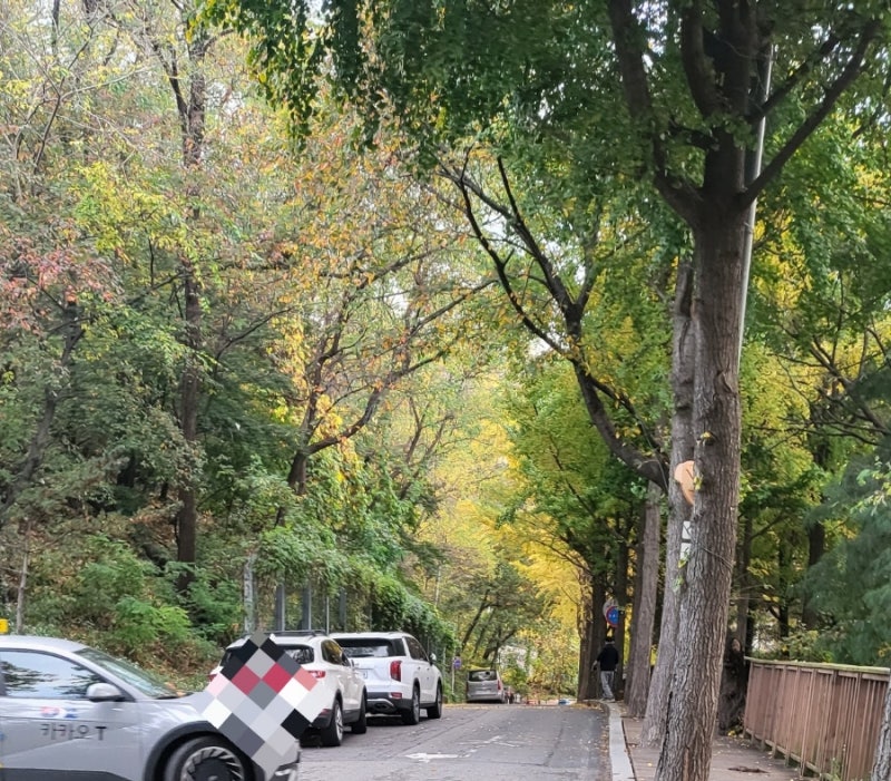 아차산 배수지 체육공원 주차 주차장