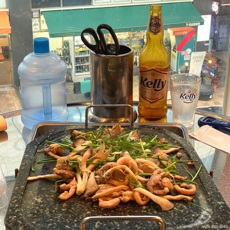  용인 동백 맛집 / 자주 오리돌판구이에서 생오리로스 후기