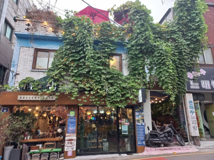인천 동구 화수동 갤러리 카페 나무와 샘