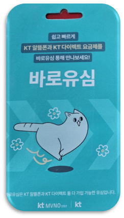  KT선불 사용가능 유심(Ver.231104)