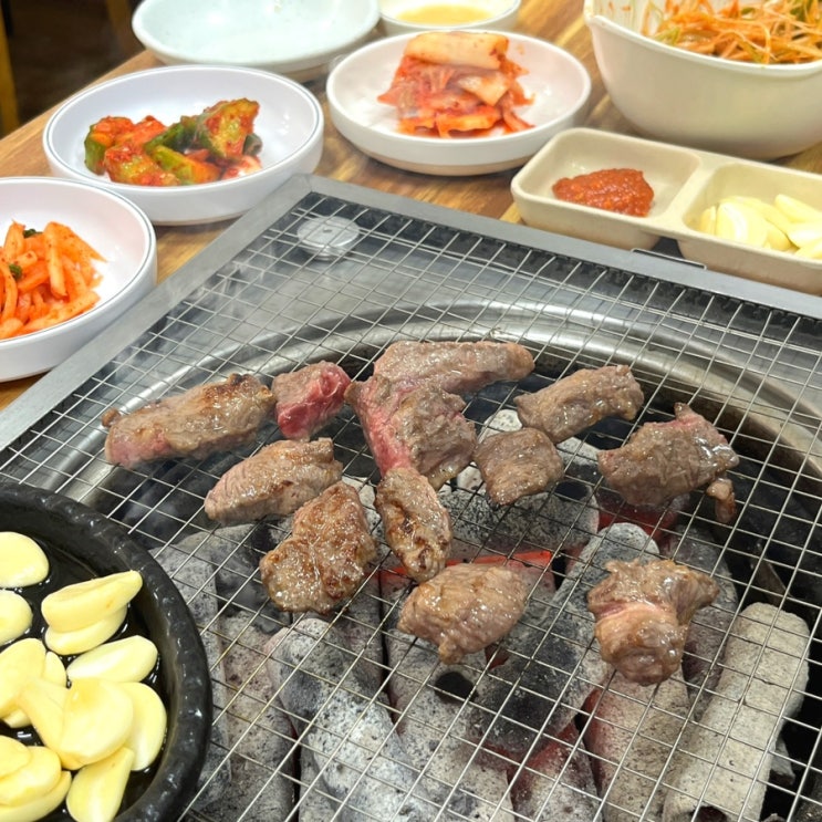  용산 전자상가 소고기 • 한식 맛집, 꽃보다소