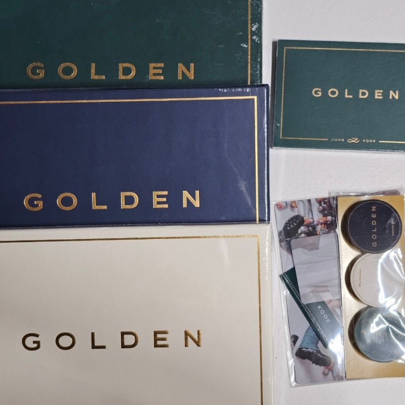 방탄소년단 황금막내 정국의 GOLDEN 앨범 구경하세요