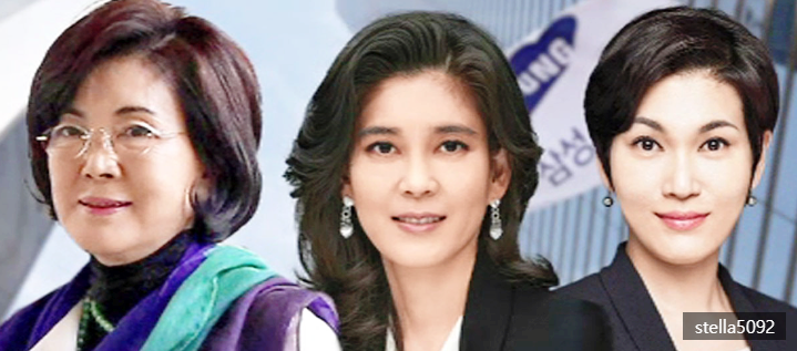 삼성가 홍라희 이부진 <b>이서현</b> 상속세 마련 삼성전자 주식 매각