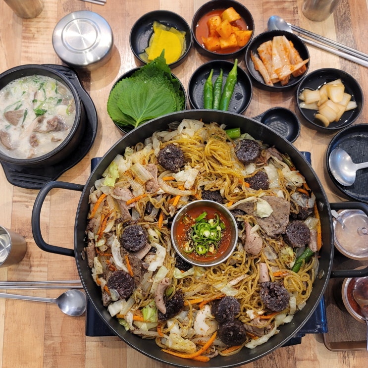  신도림 먹자골목 맛집 신도림에서 백순대 즐기는 백순대본가새맛 구로점