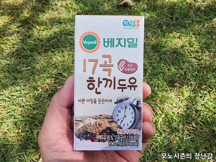 달달한 미숫가루맛 베지밀 17곡 한끼두유 190ml