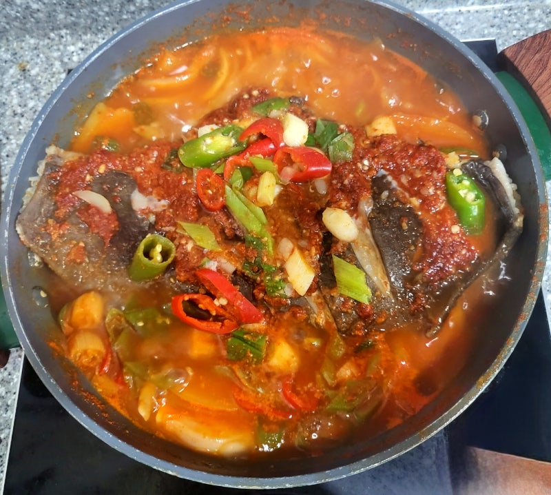 [자취요리] 가오리조림 만들기