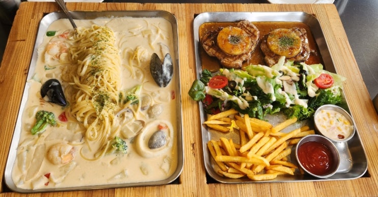  마산양덕동 파스타맛집 가족외식 하기 좋은 <컨트리맨즈마산점>