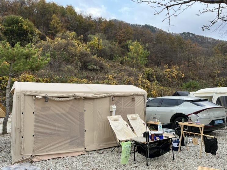  경기도 포천 캠핑장 추천 풍혈산캠핑장 F4번 리뷰