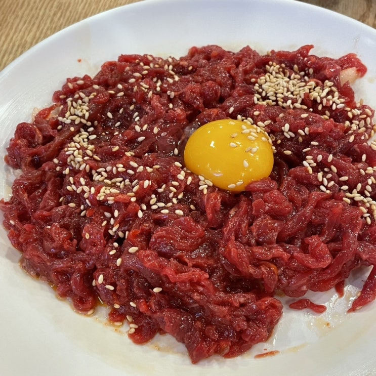  광장시장 맛집 창신육회 본점!