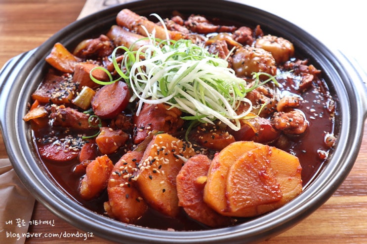  대구수성구황금동맛집 깜상남매찜닭&숯불구이