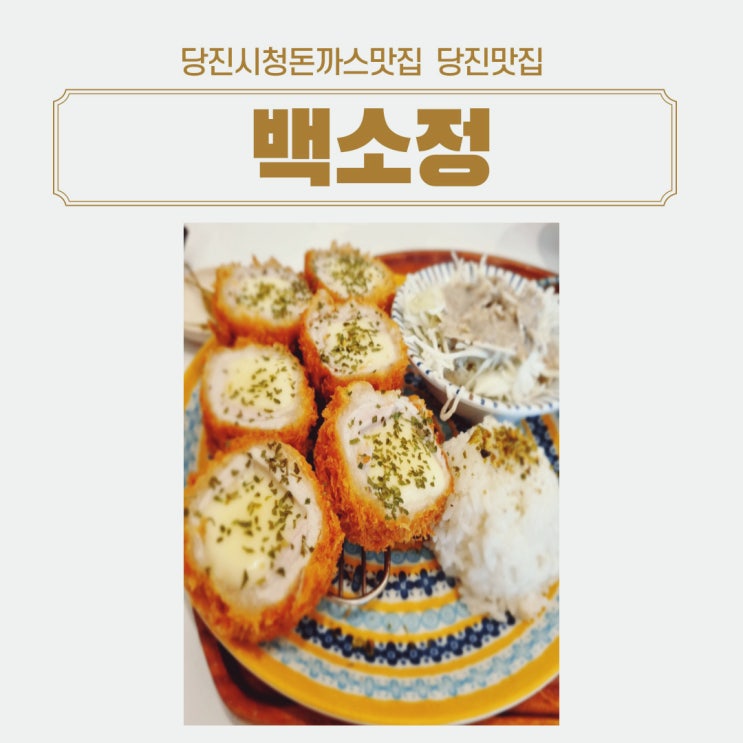  당진시청돈까스 맛집 당진일식 백소정 당진시청점 방문후기