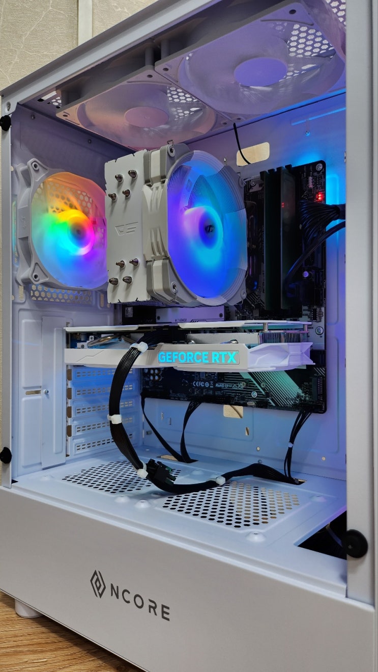 7500F 4060 게임용 조립 PC 시흥 신천동 컴퓨터 2시간이면 출고가능