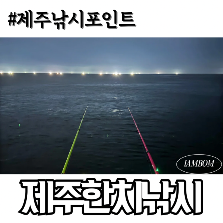  제주한치낚시 포인트 동부두 제주도민만 알아요