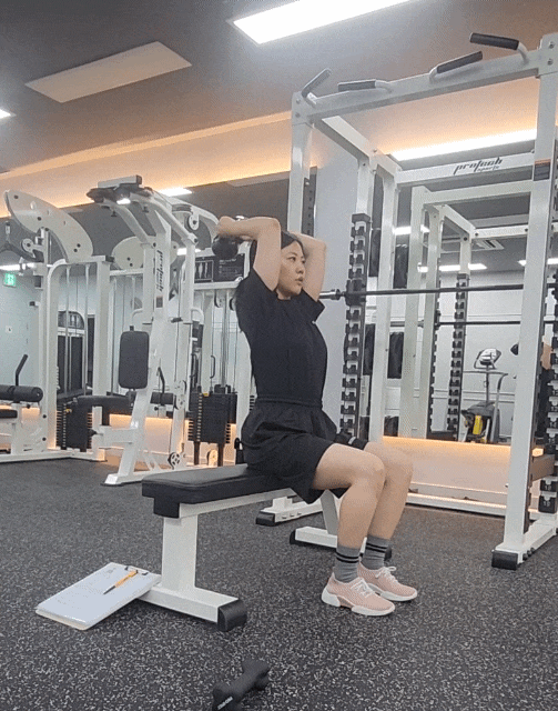  서초역PT 더 리바디 PT 양태식 트레이너 개인레슨 2회차 등/팔운동