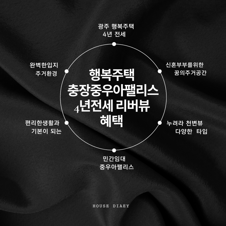  행복주택 충장중우아팰리스 4년전세 리버뷰 혜택