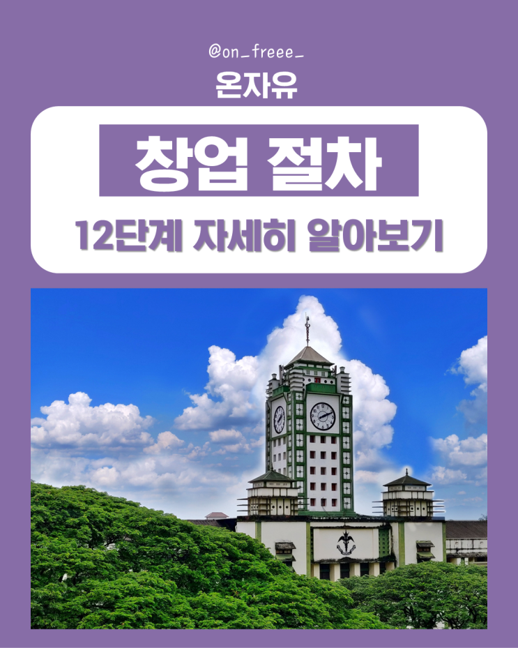  창업 절차 12단계, 요식업 음식점 카페 호프집 (1)