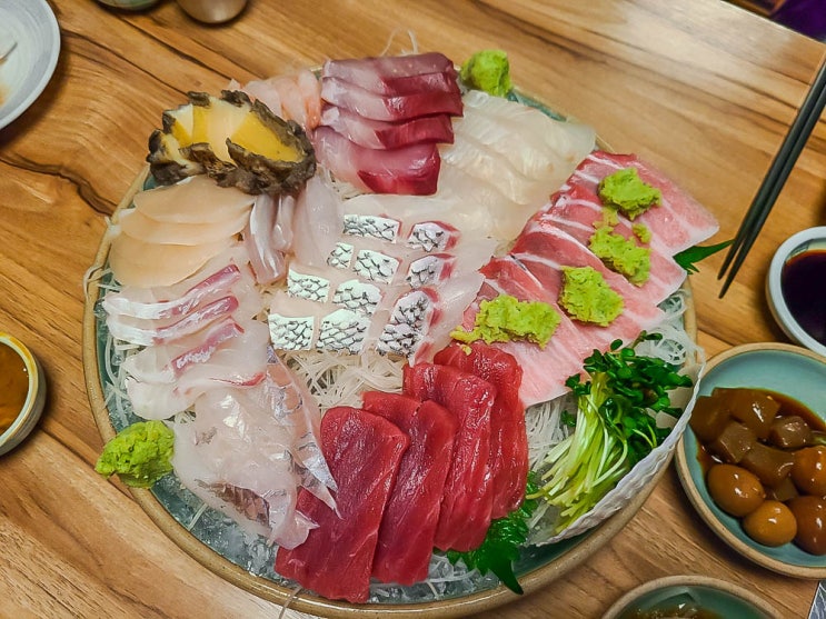  해운대 이자카야 두툼한 숙성회가 인상적인 청우 (청우정식)