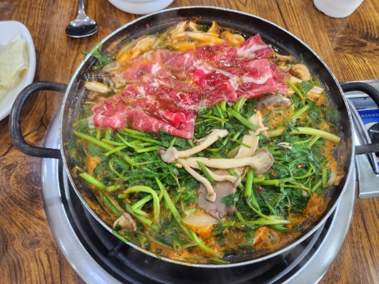  가성비 최고! 배방 맛집 누들마루 샤브칼국수