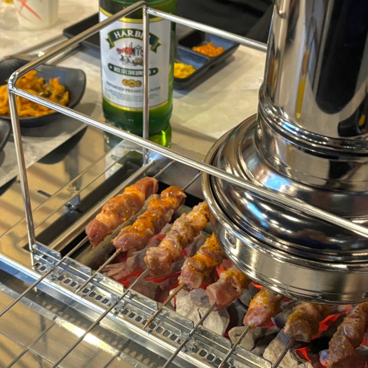 원주 반곡동 맛집, 양꼬치 꿔바로우가 맛있는 초원참숯양꼬치