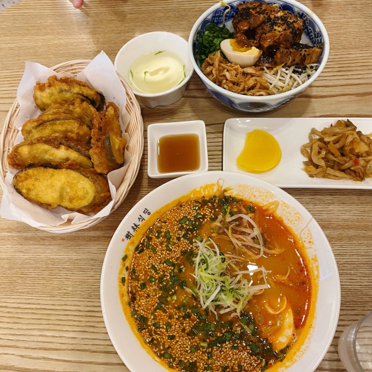  [부산 명지] 명지오션시티 탄탄면 가지만두 맛집 '수림식당'