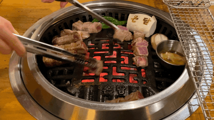  군산 월명동 구워주는 고기집 온담 군산점 숙성 고기 맛집