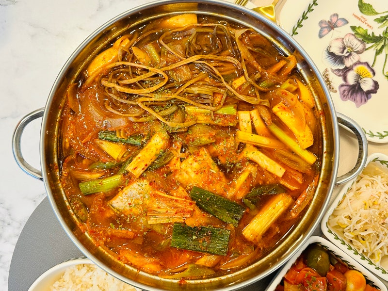고구마줄기 김수미 갈치조림 양념장 고구마순 갈치조림 레시피