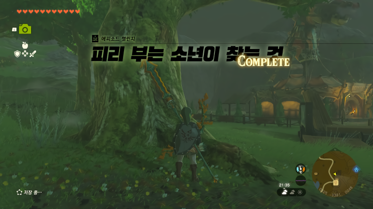  [젤다의 전설 왕국의 눈물] - 왕눈/에피소드 챌린지/피리 부는 소년이 찾는 것