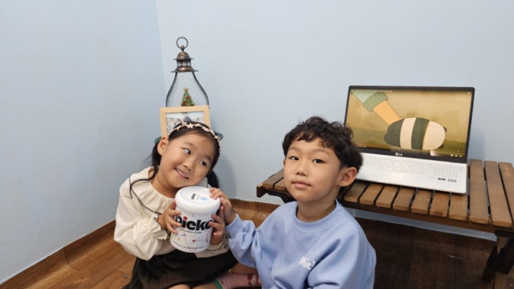  떼어지는 페인트벽지 pieke 친환경페인트 pieke 피크페인트 셀프인테리어 아기방꾸미기