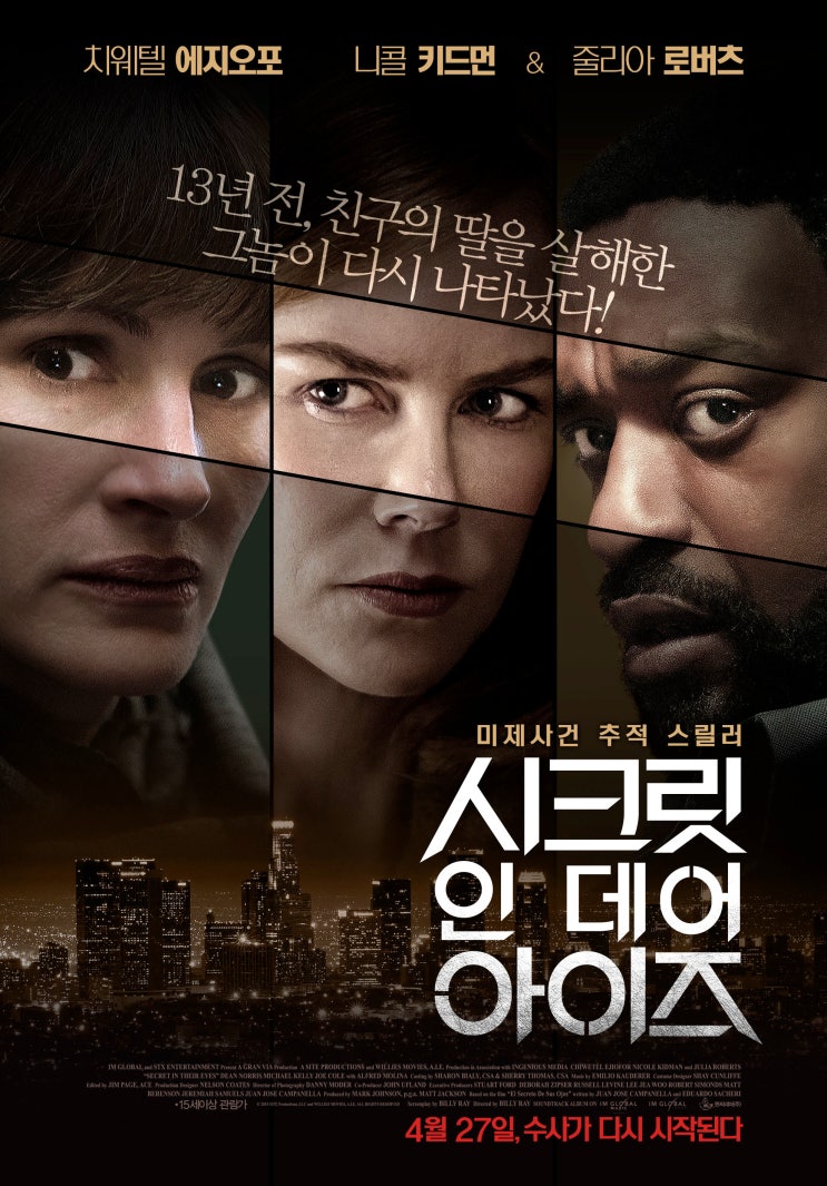  시크릿 인 데어 아이즈(2015) - 리메이크의 한계를 벗어나지 못한 범작