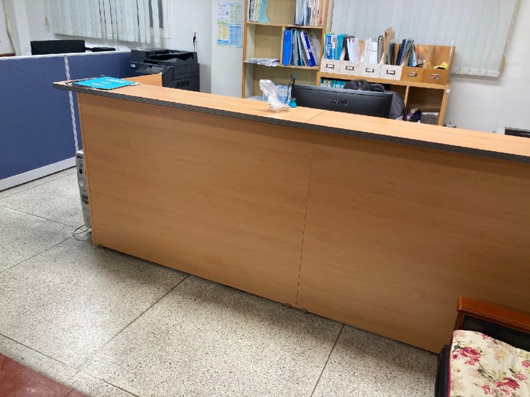  Information Desk 인포 데스크 _ 일자형