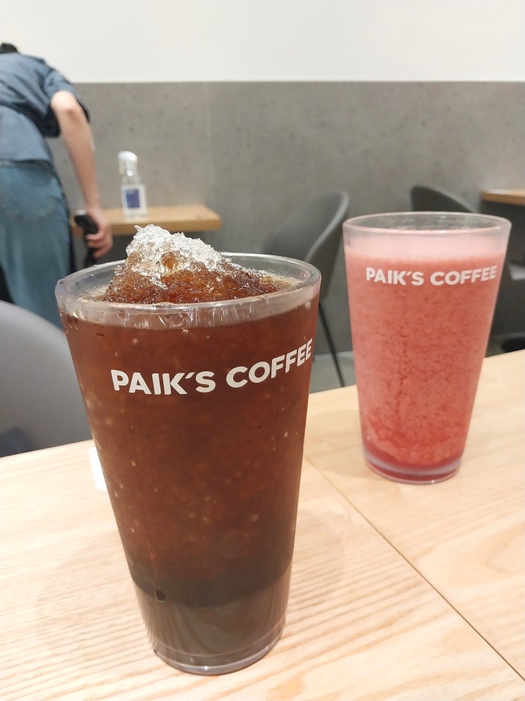  [안양예술공원 가성비 카페] 빽다방 안양예술공원점