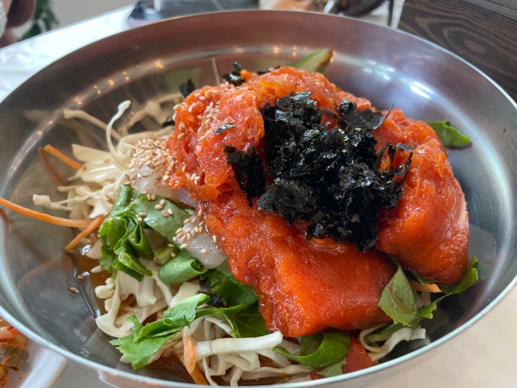  태안 만리포해수욕장 맛집 태안사랑회센타 내돈내먹