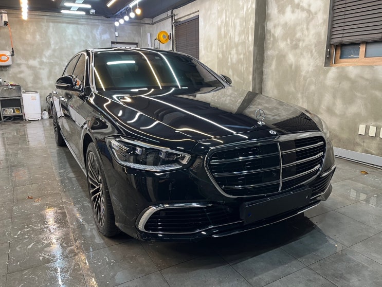  송도 손세차 잘하는곳 벤츠S580
