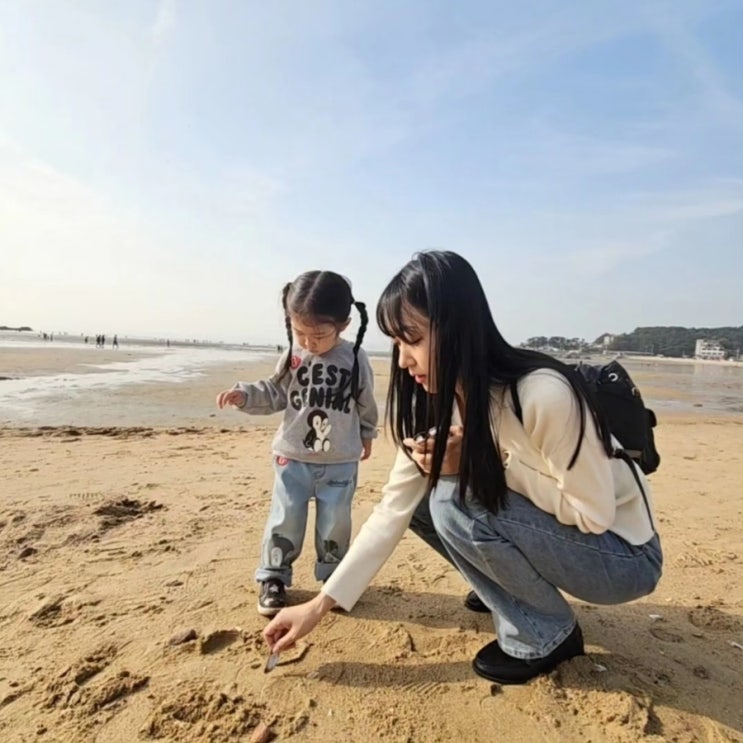 인천 아기랑 영종도 아이와가볼만한곳추천 을왕리바다 카페
