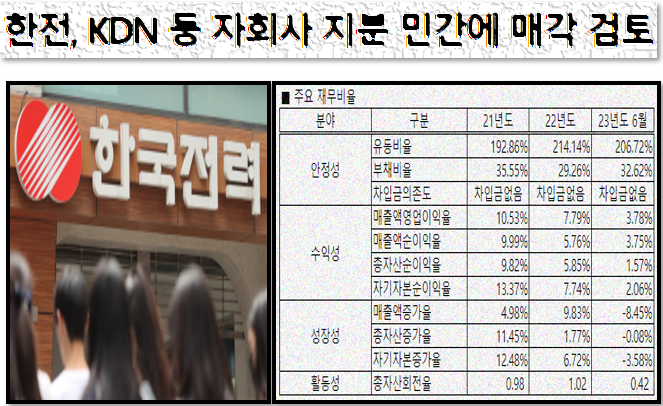 <b>한전KDN</b> 민영화가 한국전력의 자구책?