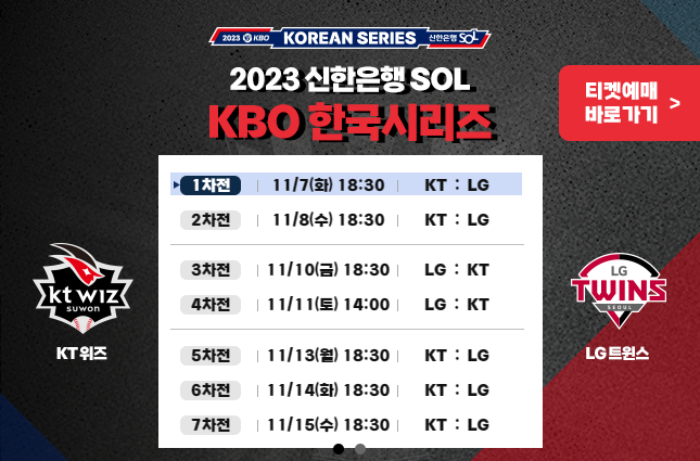 <b>한국시리즈 1차전</b> 선발투수... KT고영표 <b>1차전 승리</b>... 