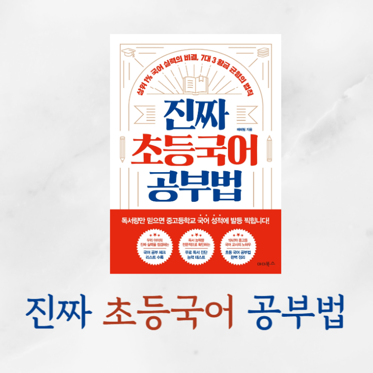  진짜 초등 국어 공부법 - 배혜림