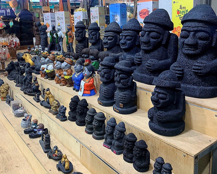  제주도맛집여행 동문시장저녁 늦게까지하는 밥집 꺼멍도새기, 흑돼지주물럭 내돈내산