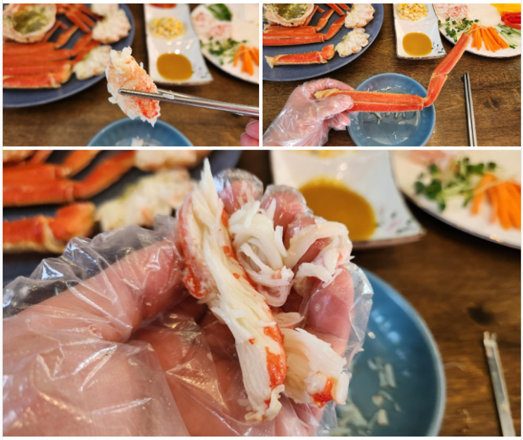  성남정자동맛집 대게 킹크랩 가성비 좋게 먹을 수 있는 집게집 정자본점